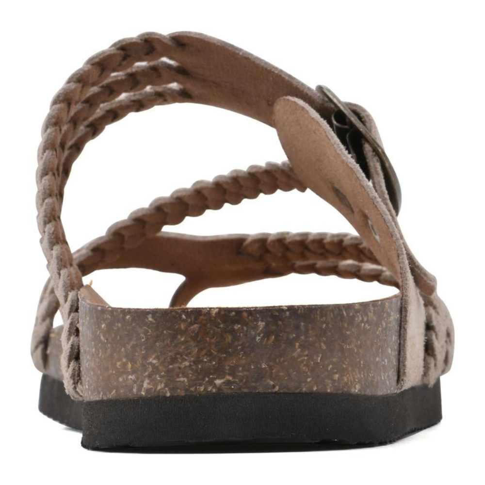 Adriana – Braided Cork Sandals