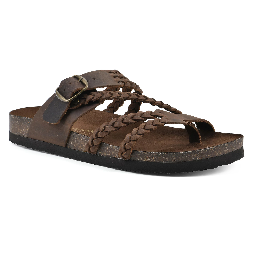 Adriana – Braided Cork Sandals