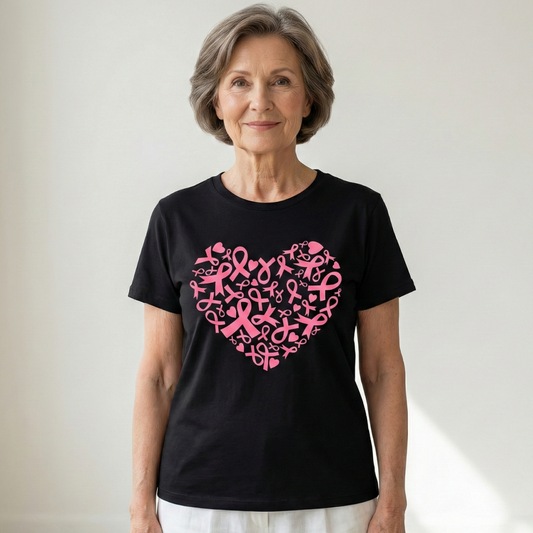 Heart of Hope T-Shirt® | Together Against Breast Cancer