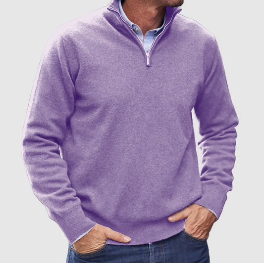 JOHN ZIP SWEATER® | WARMTH WITH ELEGANT SIMPLICITY