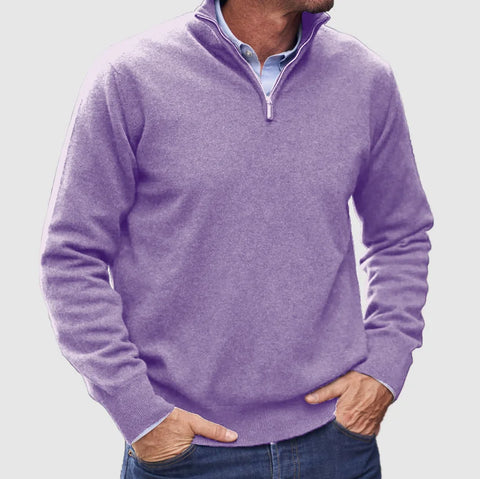 JOHN ZIP SWEATER® | WARMTH WITH ELEGANT SIMPLICITY