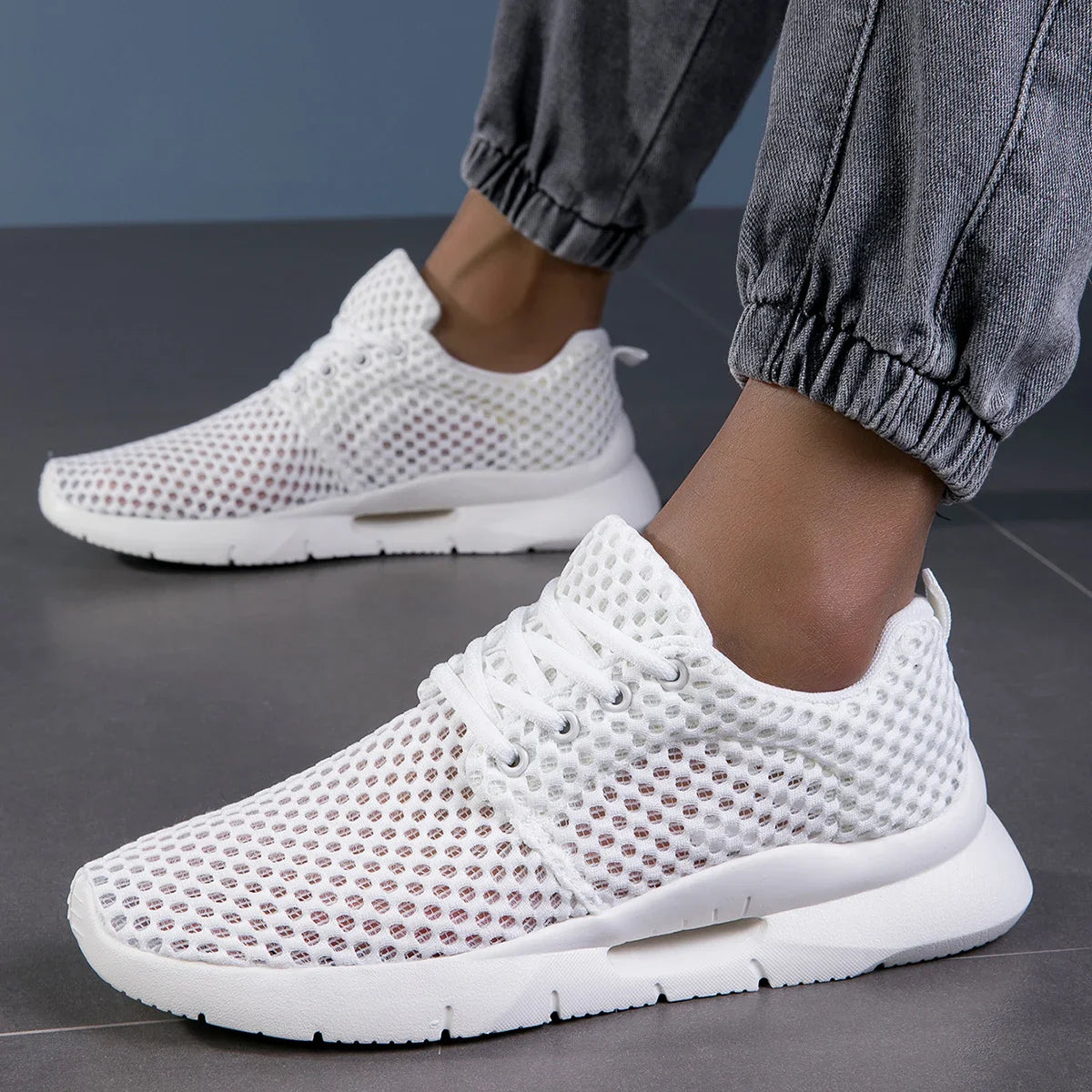 Lightweight Mesh Sneakers | Comfortable & Stylish for Every Day