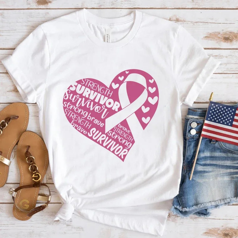 Heart of Hope T-Shirt® | Together Against Breast Cancer