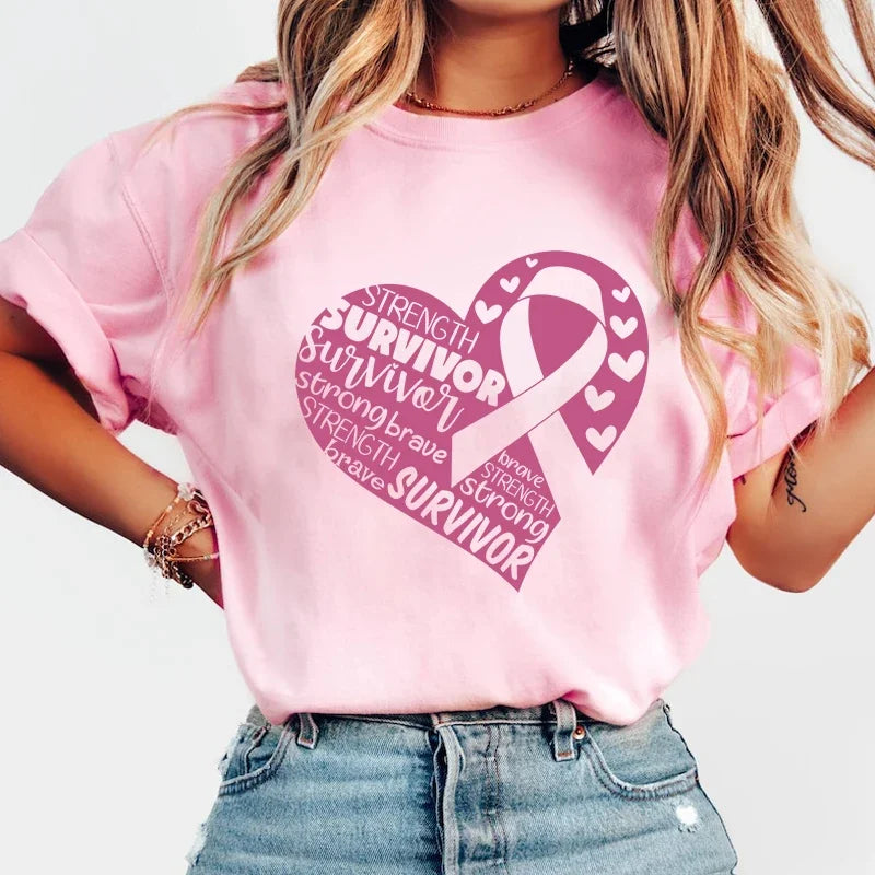 Heart of Hope T-Shirt® | Together Against Breast Cancer